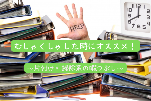 ストレス解消にオススメ！片付け系の家でする1人暇つぶし